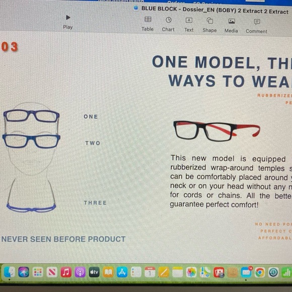 UNISEX blue light blocking glasses - Picture 3 of 8